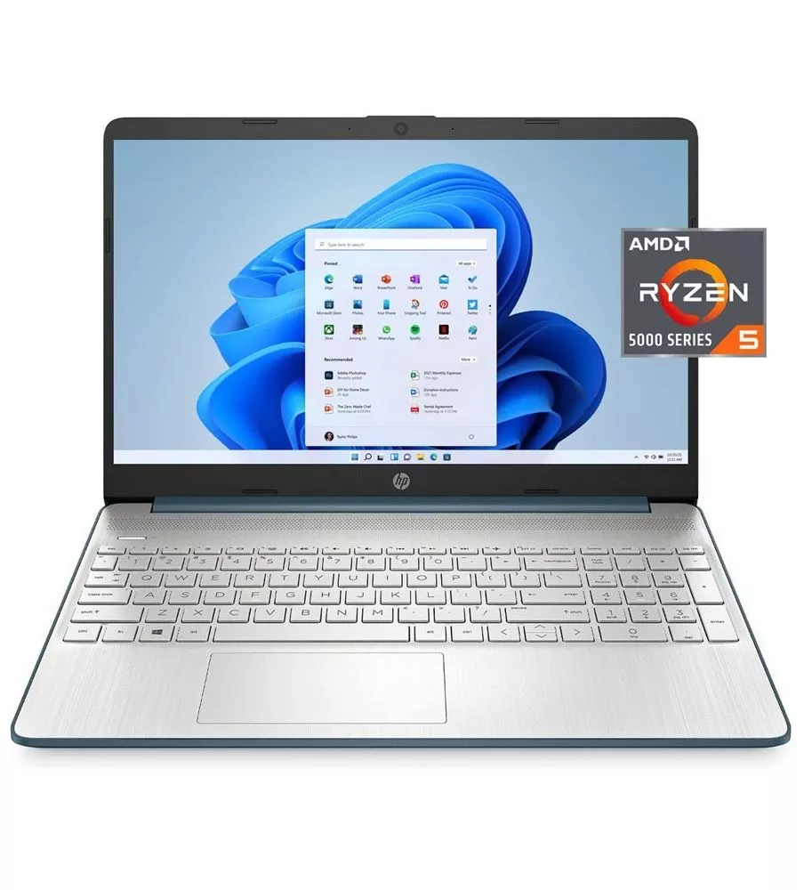 HP 15.6" Laptop FHD & IPS Display (AMD Ryzen 5 5500U 6-Core, 8GB RAM, 256GB SSD, AMD Radeon, (1920x1080), FP Reader, Win 10 HP 15.6" Laptop FHD & IPS Display (AMD Ryzen 5 5500U 6-Core, 8GB RAM, 256GB SSD, AMD Radeon, (1920x1080), FP Reader, Win 10