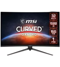 MSI Optix AG321CR Curved GAMING 32" (1920x1080) 165Hz 1ms 300 cd/m² 4000:1 HDMI DP USB2.0 LED Adjustable Stand 