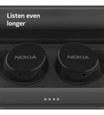 Nokia Power Earbuds Wireless with Charging Case | Up to 150 Hours of Play | Waterproof with Built-in Mic