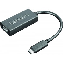 Lenovo USB-C USB TYPE C To VGA Adapter Black GX90M44578