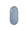 Logitech M350 Pebble Wireless Mouse USB 2.4GHz Blue Gray / Rose