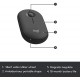 Logitech M470 Keyboard/Mouse Bundle Graphite Wireless Slim