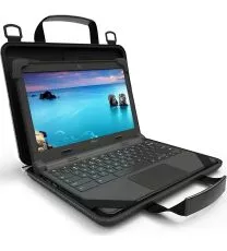 HP 14 inch Hard Rugged Protective Case with Dedicated Pocket for Essentials for Notebooks and Laptops