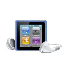 ipod nano 6th generation blue 16 gb