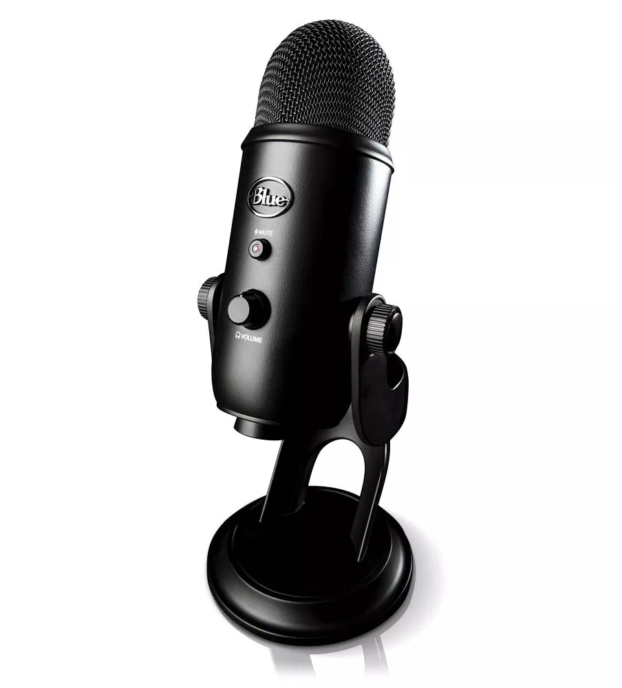 Logitech BLUE Yeti USB streaming Microphone BLACKOUT