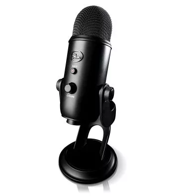 Logitech BLUE Yeti USB streaming Microphone BLACKOUT