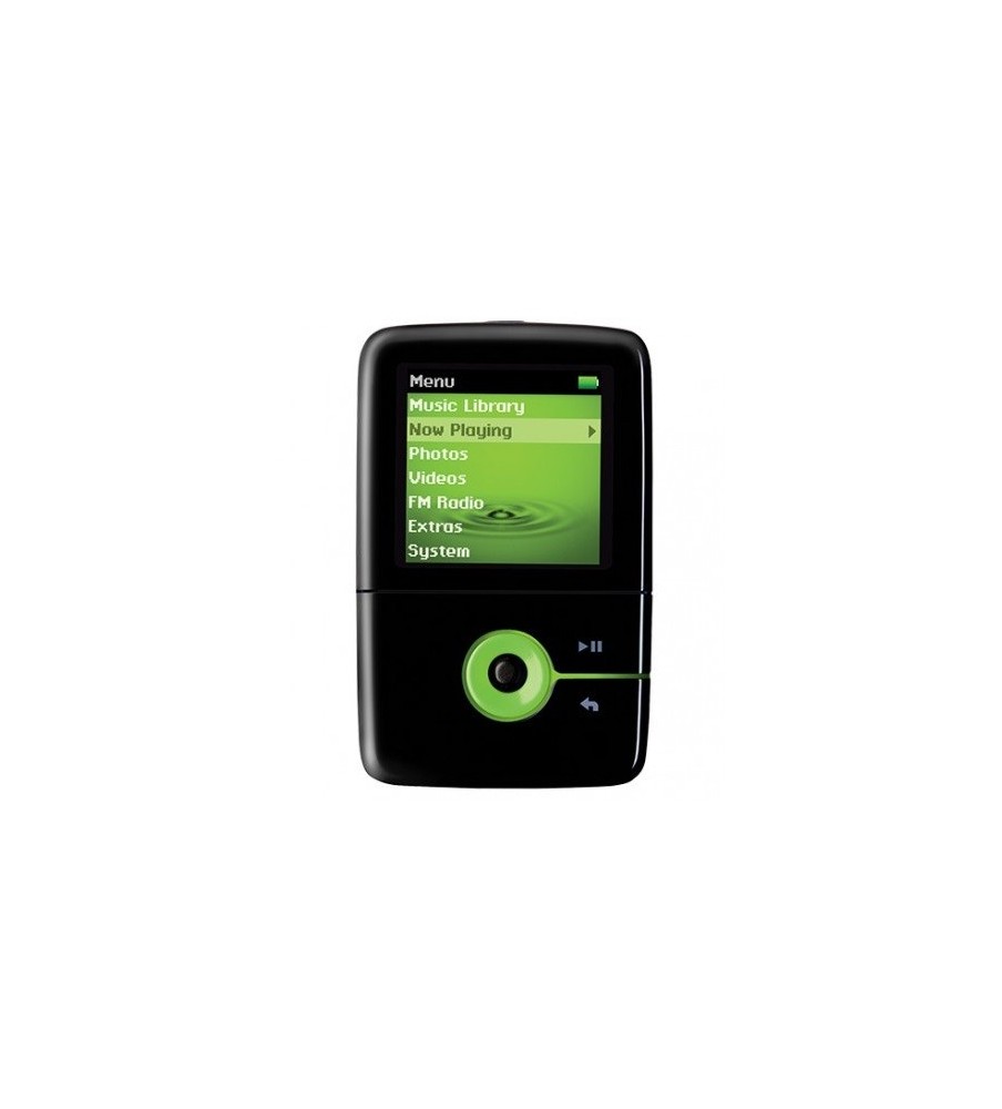 Creative ZEN V 2GB MP3 Player with Colour Screen - Black/Green