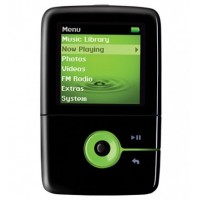 Creative ZEN V 2GB MP3 Player with Colour Screen - Black/Green