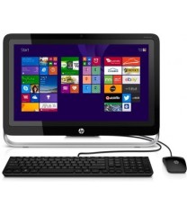 HP Pavilion 23-Inch Touch Screen AMD A8 12GB 1TB DOS All-in-One Desktop (Black) 23-p110