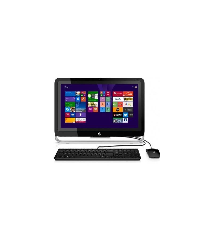 HP Pavilion 23-Inch Touch Screen AMD A8 12GB 1TB DOS All-in-One Desktop (Black) 23-p110