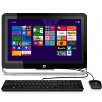 HP Pavilion 23-Inch Touch Screen AMD A8 12GB 1TB DOS All-in-One Desktop (Black) 23-p110