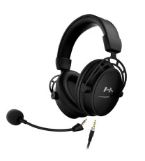 HyperX Cloud Alpha Pro Wired StereoGAMING Headset BLACK : For PC, PS4,Xbox One, Blackout.