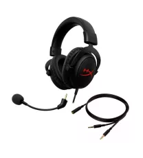 HyperX SoloCast Wired USB Condensor Microphone and Cloud Core Wired 7.1 Surround Sound Gaming Headset