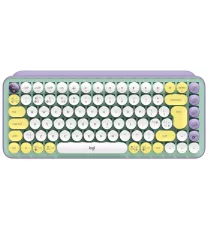 Logitech POP Keys Wireless Mechanical keyboard with Customizable Emoji Keys