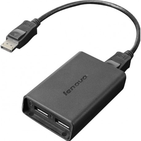 Lenovo DisplayPort to Dual DisplayPort Adapter