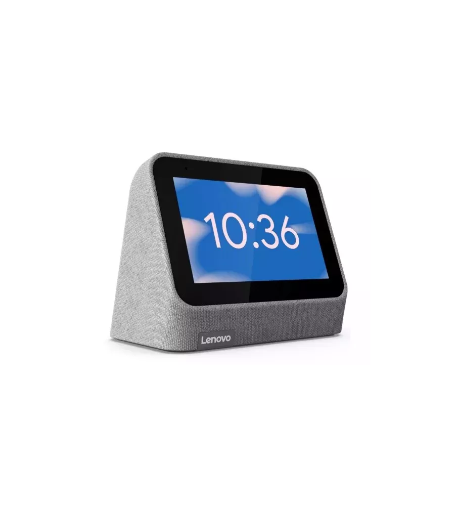 Lenovo Smart Clock (2nd Gen) 4" Smart Display w/Google Assistant HEATHER GRAY