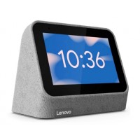 Lenovo Smart Clock (2nd Gen) 4" Smart Display w/Google Assistant HEATHER GRAY