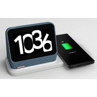 Lenovo Smart Clock 2 Google Assistant with Wireless Charger