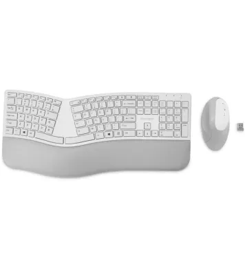 Kensington Pro Fit Ergonomic Wireless Keyboard and Mouse - Grey