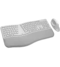 Kensington Pro Fit Ergonomic Wireless Keyboard and Mouse - Grey