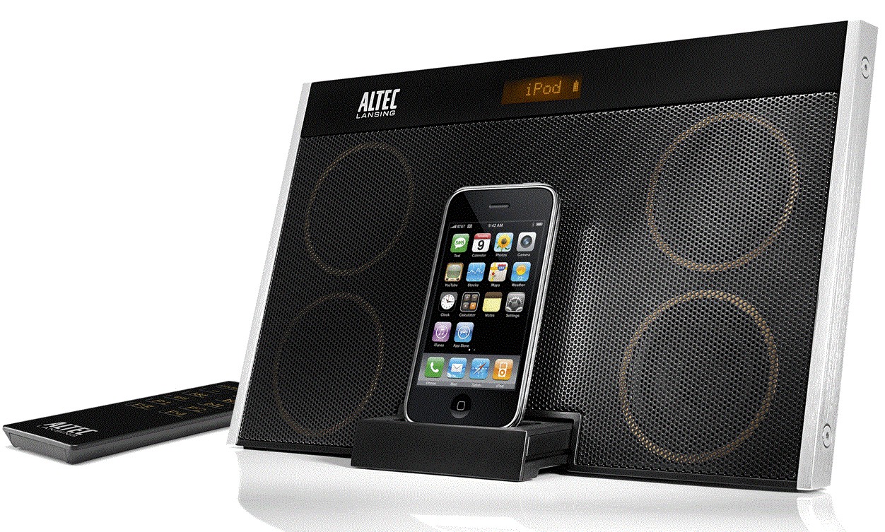 Altec lansing radio ipod 2024 dock