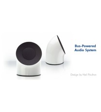 LaCie USB Speakers Bus Powered Audio System 