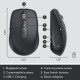 Lenovo Logitech MX Anywhere 3 for Business Mouse Bluetooth 2.4 GHz GRAPHITE