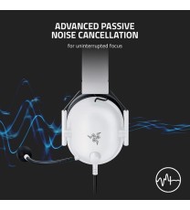 Razer BlackShark V2 X Wired Gaming Headset White 7.1