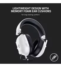 Razer BlackShark V2 X Wired Gaming Headset White 7.1