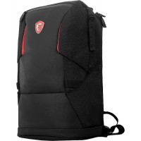 MSI Urban Raider Gaming Laptop Backpack, Padded Mesh, Lightweight Polyester,Up to 17" Laptop, Water Repelent IPX-2