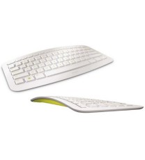 Microsoft Arc Wireless Keyboard for PC and Xbox 360 - white