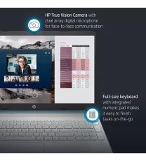 HP 15-EF2126 AMD Ryzen™ 5 5500U 256GB SSD 8GB 15.6 (1920x1080) WIN10 SPRUCE BLUE FP Reader