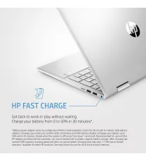 HP Pavilion x360 15 2-IN-1 Core™ i5-1135G7 256GB SSD 8GB 15.6"  TOUCHSCREEN WIN11 SILVER