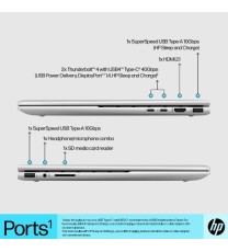 HP Envy x360 15-EW 2-IN-1 Core™ i5-1240P 1TB SSD 16GB 15.6" (1920x1080) TOUCHSCREEN WIN11 SILVER 