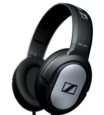 Sennheiser HD201 Closed Dynamic Stereo headphones (No Retail Packaging)(OEM)