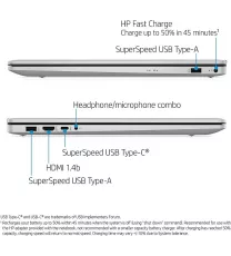 HP 17-CP0035 AMD Ryzen™ 5 5500U 1TB 12GB 17.3" (1600x900) TOUCHSCREEN WIN11 NATURAL SILVER