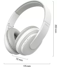 Nokia Bluetooth Wireless Over Ear Headphones WHITE