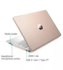 HP 15-EF1073 AMD Athlon™ Silver 3050U 2.3GHz 128GB SSD 4GB 15.6" (1366×768) BT WIN10 S Webcam PALE ROSE GOLD