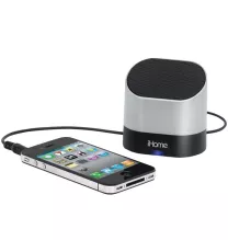 iHome iHM63S Rechargeable Mini Speaker Silver