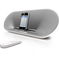 Philips Fidelio DS8500 Speaker Dock with Remote for iPod/iPhone (White/Silver) (Refurbished)