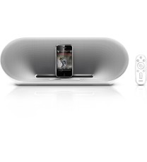 Philips Fidelio DS8500 Speaker Dock with Remote for iPod/iPhone (White/Silver) (Refurbished)