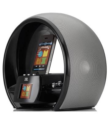 JBL On Air Wireless iPhone/iPod AirPlay Speaker Dock with FM Internet Radio & Dual Alarm Clock