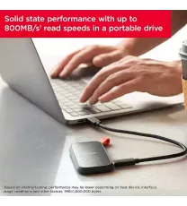 External SSD USB-C A SanDisk