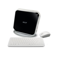 Acer AspireRevo AR1600-U910H Black/White Mini Desktop PC (Windows XP Home)