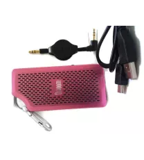 DIVOOM iTour 30 Pink Best Portable Stereo Travel Speaker 4 iPod, iPhone, Mp3, Laptop, Tablet, Cellphone, PSP, DS, X