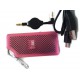 DIVOOM iTour 30 Pink Best Portable Stereo Travel Speaker 4 iPod, iPhone, Mp3, Laptop, Tablet, Cellphone, PSP, DS, X