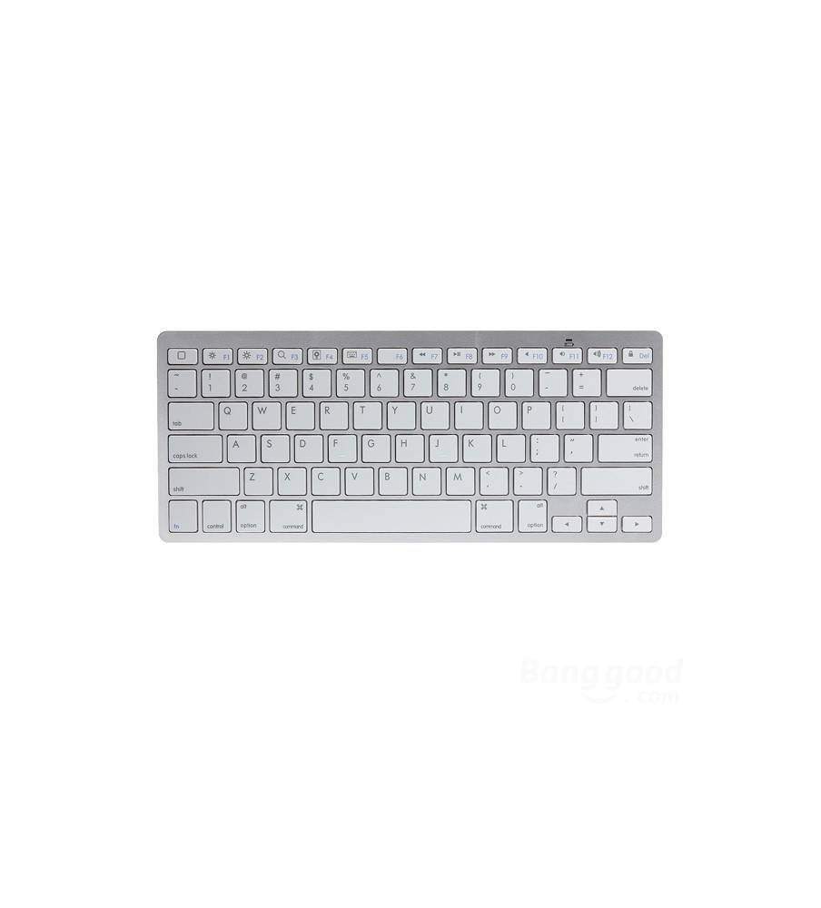 Ultra Thin Mini Wireless Bluetooth Keyboard For iPad iPhone Mac PC