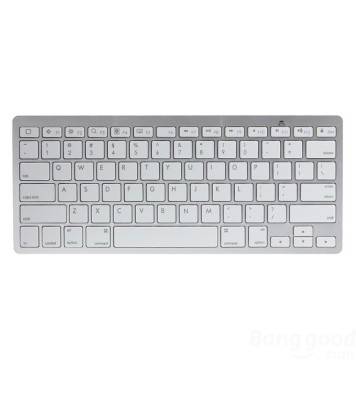 Ultra Thin Mini Wireless Bluetooth Keyboard For iPad iPhone Mac PC