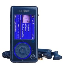 MP3 Player Insignia® - Sport 4GB* Video MP3 Player with Bluetooth Technology - Blue