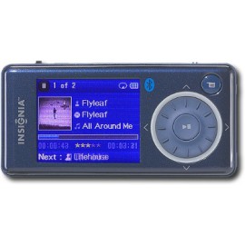 MP3 Player Insignia® - Sport 4GB* Video MP3 Player with Bluetooth Technology - Blue